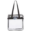 Clear Tote with Zippered Top Thumbnail
