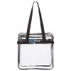 Clear Tote with Zippered Top Thumbnail