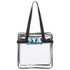 Clear Tote with Zippered Top Thumbnail