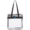 Clear Tote with Zippered Top Thumbnail