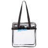 Clear Tote with Zippered Top Thumbnail