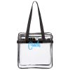 Clear Tote with Zippered Top Thumbnail
