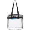 Clear Tote with Zippered Top Thumbnail