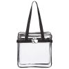 Clear Tote with Zippered Top Thumbnail