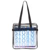 Clear Tote with Zippered Top Thumbnail