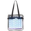 Clear Tote with Zippered Top Thumbnail
