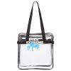 Clear Tote with Zippered Top Thumbnail