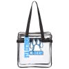 Clear Tote with Zippered Top Thumbnail