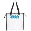 Clear Zippered Tote with Full Gusset Thumbnail