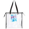 Clear Zippered Tote with Full Gusset Thumbnail