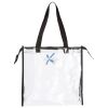 Clear Zippered Tote with Full Gusset Thumbnail