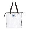 Clear Zippered Tote with Full Gusset Thumbnail