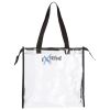 Clear Zippered Tote with Full Gusset Thumbnail