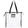 Clear Zippered Tote with Full Gusset Thumbnail