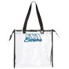 Clear Zippered Tote with Full Gusset Thumbnail