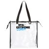 Clear Zippered Tote with Full Gusset Thumbnail