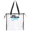Clear Zippered Tote with Full Gusset Thumbnail