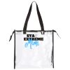 Clear Zippered Tote with Full Gusset Thumbnail