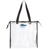 Clear Zippered Tote with Full Gusset Thumbnail
