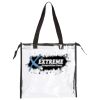 Clear Zippered Tote with Full Gusset Thumbnail
