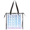 Clear Zippered Tote with Full Gusset Thumbnail