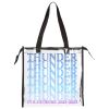 Clear Zippered Tote with Full Gusset Thumbnail