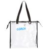 Clear Zippered Tote with Full Gusset Thumbnail
