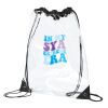 PVC Clear Drawstring Bag Thumbnail