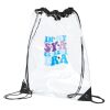 PVC Clear Drawstring Bag Thumbnail