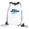PVC Clear Drawstring Bag Thumbnail