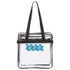 Clear Tote with Zippered Top Thumbnail