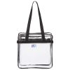 Clear Tote with Zippered Top Thumbnail