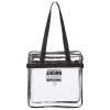 Clear Tote with Zippered Top Thumbnail