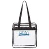 Clear Tote with Zippered Top Thumbnail