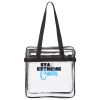 Clear Tote with Zippered Top Thumbnail