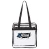 Clear Tote with Zippered Top Thumbnail