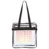 Clear Tote with Zippered Top Thumbnail
