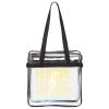 Clear Tote with Zippered Top Thumbnail