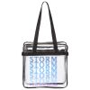 Clear Tote with Zippered Top Thumbnail
