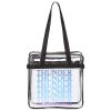 Clear Tote with Zippered Top Thumbnail