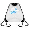 Clear Drawstring Bag Thumbnail