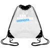 Clear Drawstring Bag Thumbnail