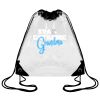 Clear Drawstring Bag Thumbnail