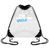 Clear Drawstring Bag Thumbnail