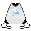 Clear Drawstring Bag Thumbnail