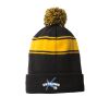 Stripe Pom Pom Beanie Thumbnail