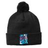 Solid Pom Pom Beanie Thumbnail