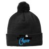Solid Pom Pom Beanie Thumbnail