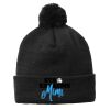 Solid Pom Pom Beanie Thumbnail