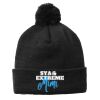 Solid Pom Pom Beanie Thumbnail